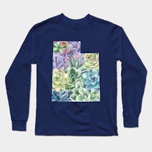 Succulent Utah Long Sleeve T-Shirt